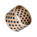 CuSn12/CuSn8P Manchon de bague en bronze graphite, bague Grafitadas